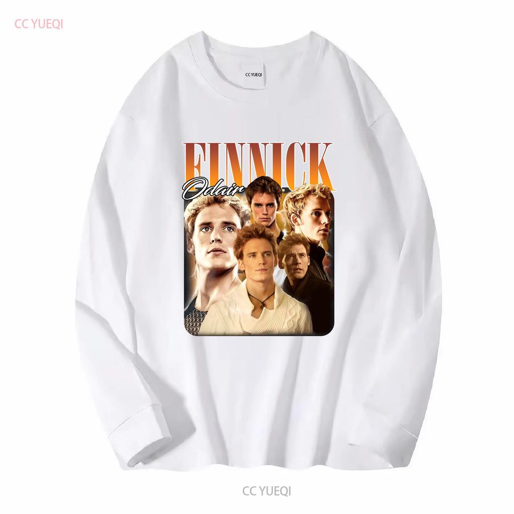Limited Finnick Odair T Shirt Character Movie Series Actress Bootleg Ret long or short sleeves vintage Washed Breathable