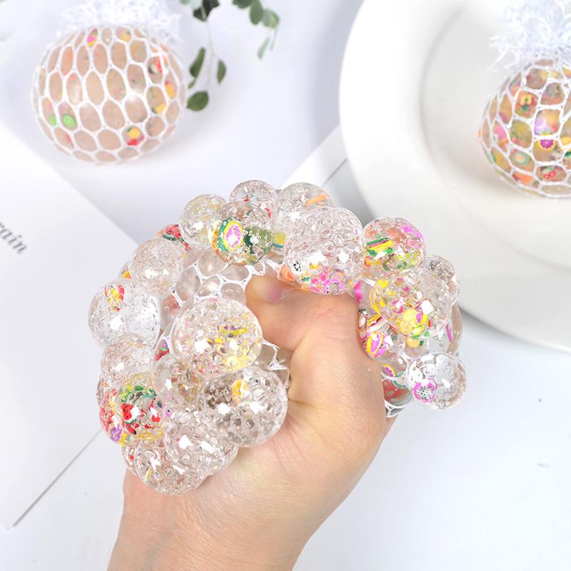 

Fruit Squeezing Ball Squishy Ball 3D Stress Relief Sensory Toys Adults Anti-Anxiety Fidget Toy with Non-Toxic for Office