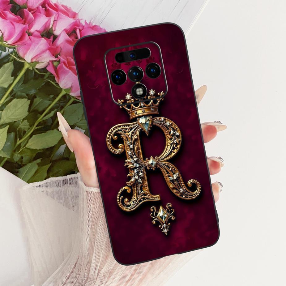 Für Tecno Camon 16 Premier Hülle CE9 CD6j Luxus Krone Buchstaben Abdeckung Weiche TPU Handyhülle Für Tecno Camon 16 Pro Camon16 CE7 Schale