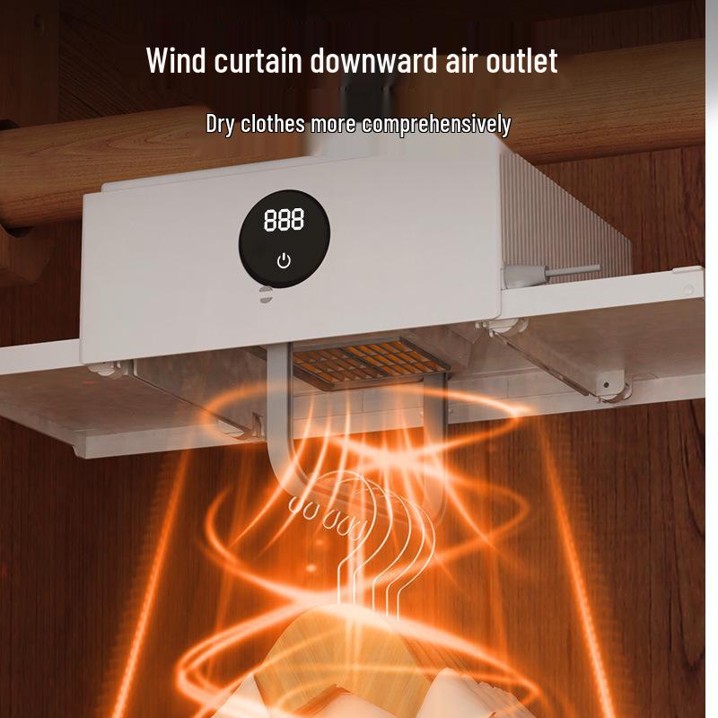 Compact Smart Clothes Dryer & Sterilizer for Dorms - Foldable, Quick-Dry Solution