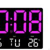 Alarm Clock Digital Multifunctional LED Display Temperature Kids Adults Wall
