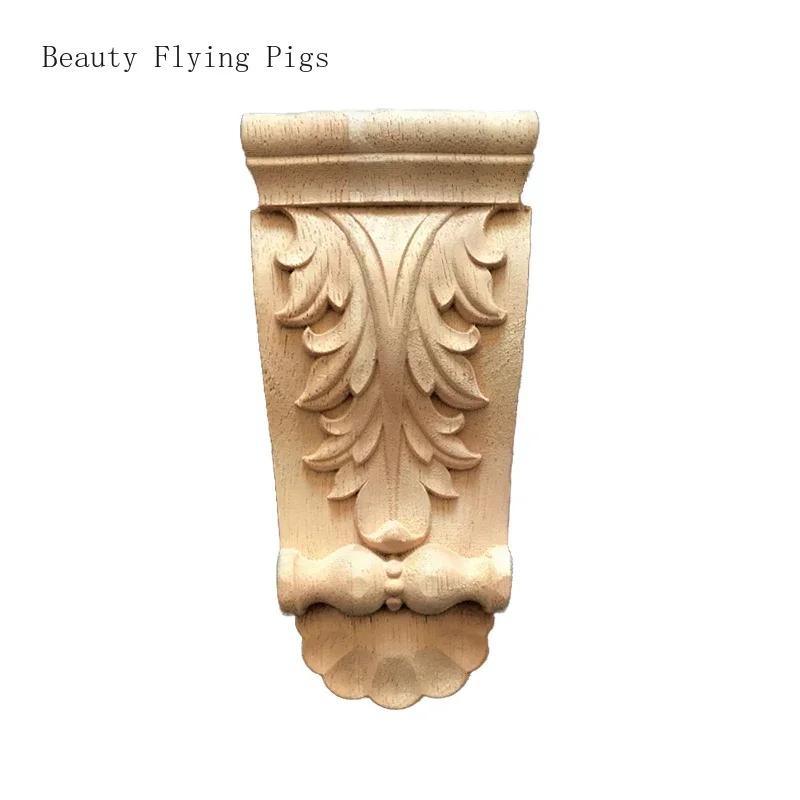 Dropshipping  classic Roman column solid carved carving decoration Chinese stud beam support beam furniture fireplace cabinet