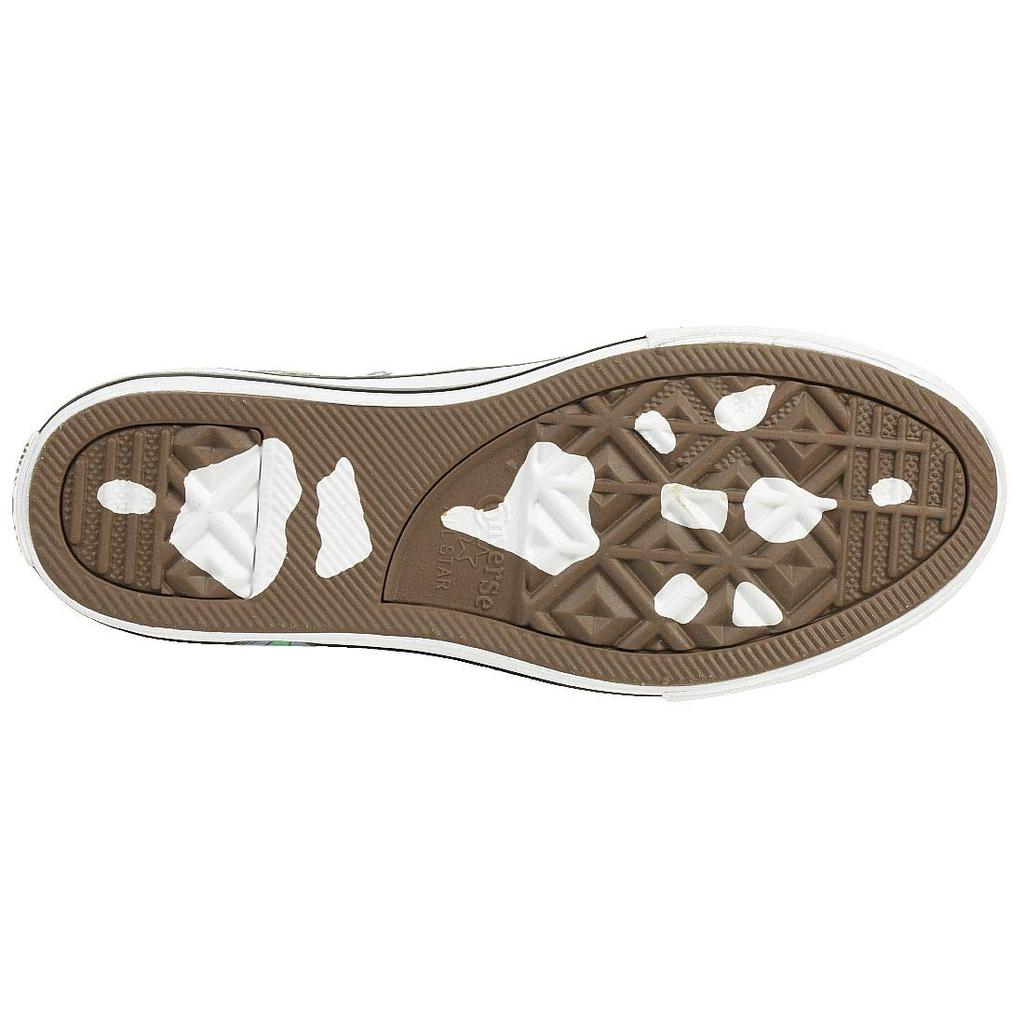 Converse Chuck Taylor All Star Interstellar Dinos High Top Non-slip Wear-resistant Canvas Shoes Women's Green