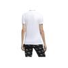 Adidas Colgt Foil Print Short Sleeve T-Shirt Women Tops White FM6174