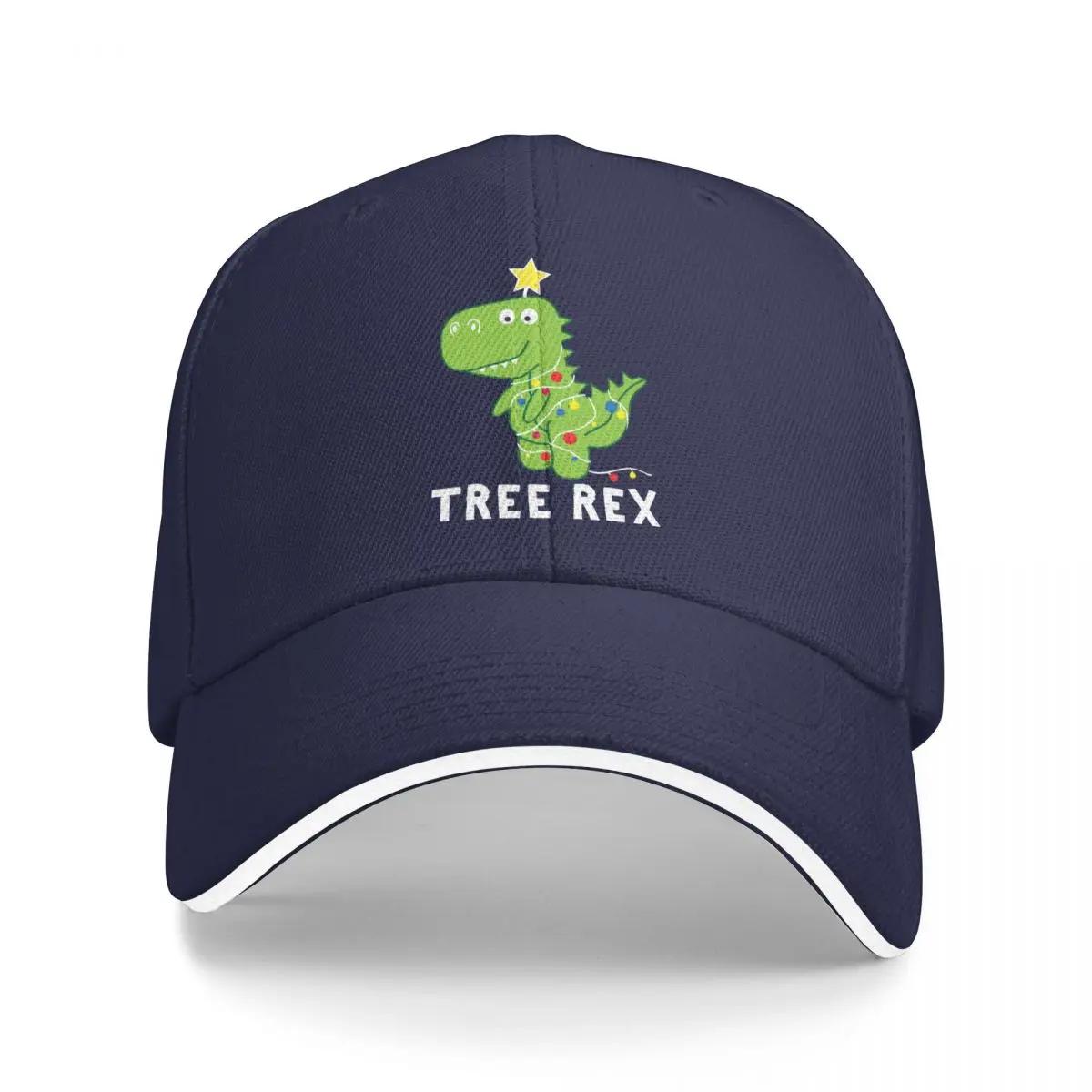 

Baseball Caps Funny Christmas Tree REX Dinosaur Tyrannosaurus T-Rex Funny Casquette Unisex Casual Spring Caps One Size