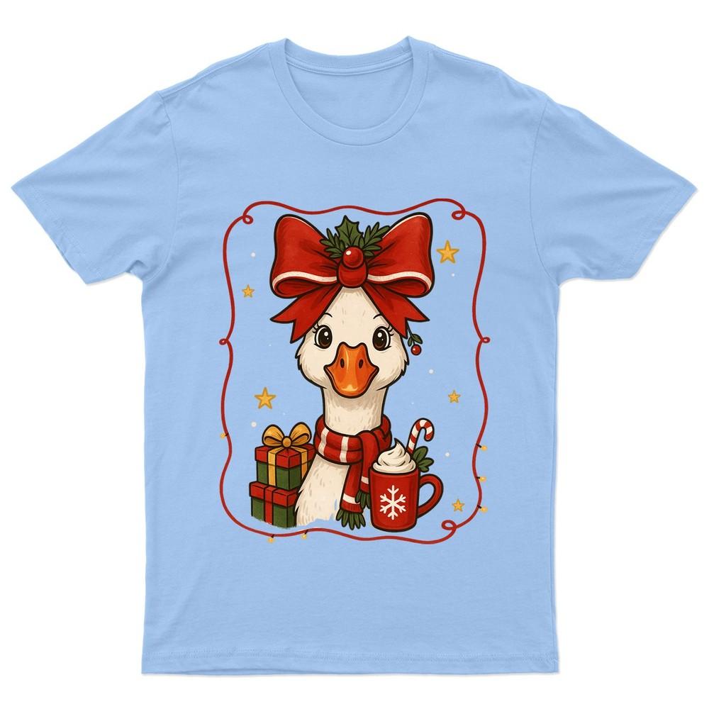 Christmas Duck Holiday Animal TShirt Unisex Gift Retro Seasonal Funny Xmas S
