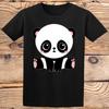 Süßer sitzender Panda für Jungen Mädchen Kinder T-Shirt #DM #P1 #PR