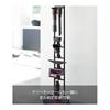 Yamazaki Jitsugyo (Yamazaki) Cordless Cleaner Stand Black Approx. W22XD29XH127cm Compatible with SV18 V15 V12 V8 V7 V6 Series Tower 3541