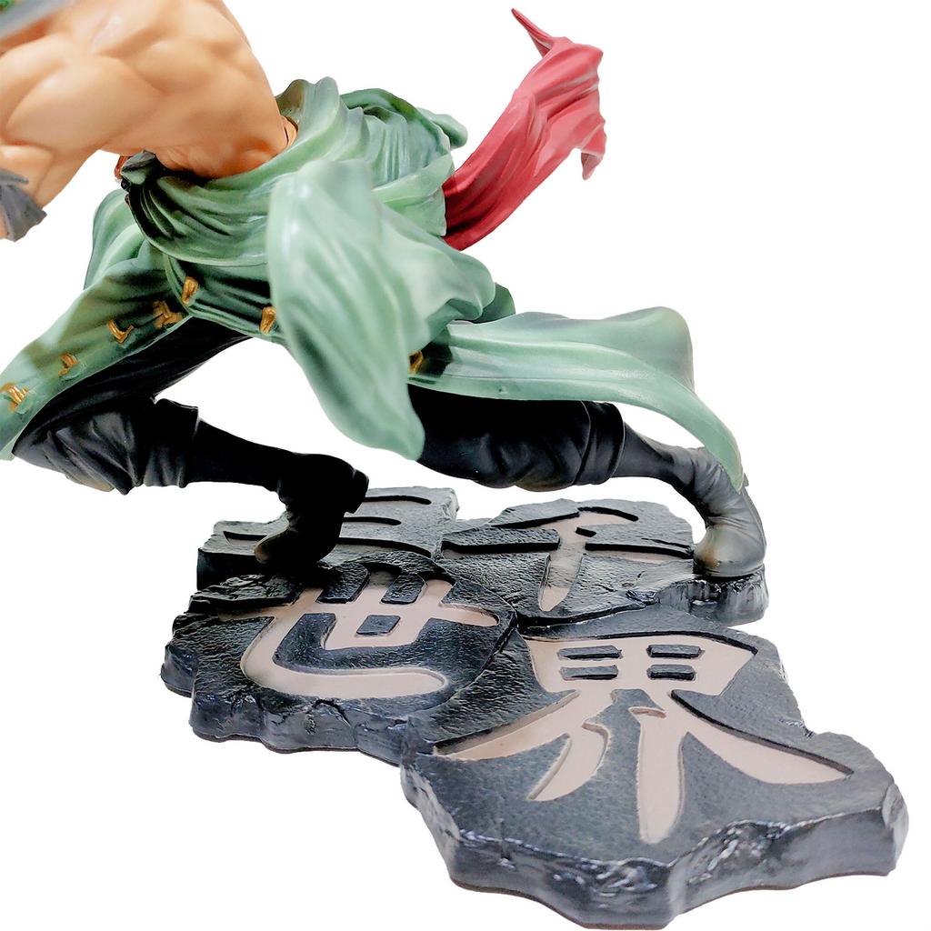 One Piece Roronoa Zoro 3 Sword Style Action Figure Santoryu Three Thousand Worlds Collectible Model Gift