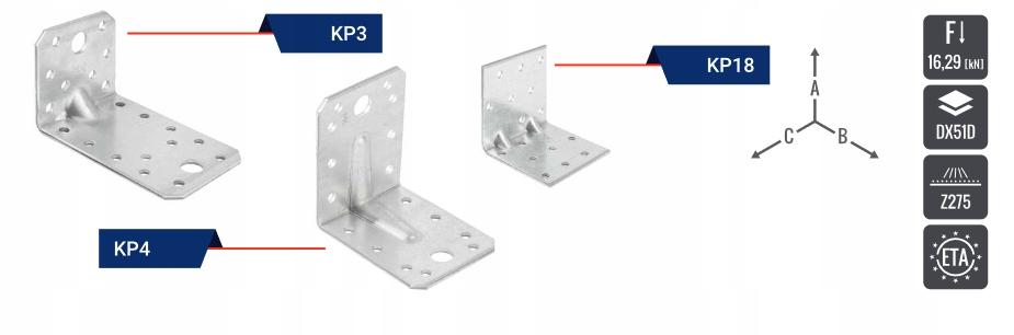 Construction Connector with Embossing 60*60*60*2.5mm