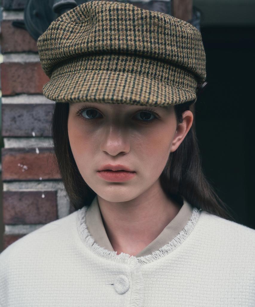 Aueonoseuteljia Classic Tweed Matorros Cap_Brown(O25-Acc06)