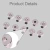 10 Pieces Airplane Model Wheel Clamps RC Landing Gear Stoppers Accessories Alloy Reliable