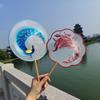 Double-Sided Suzhou Embroidery Round Fan - Children's Hanfu Qipao Dance Accessory