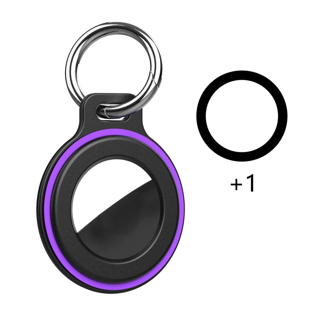 For Apple Airtags Locator Silicone Protect Case For Kids/Pet/Backpack With Strap Lanyard + Keychain AirTag GPS Tracker Accessory