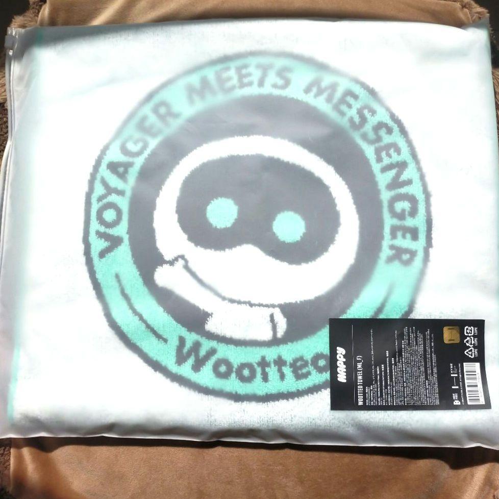 

[USED] HAPPYWoottee Towel Set - Includes 2 BTS Jin bath towels