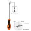 Tire Tread Groove Stone Remover Cleaning Hook, Car Gap Buckle Portable Hook Cleaner Universal Tool Automotive Repair