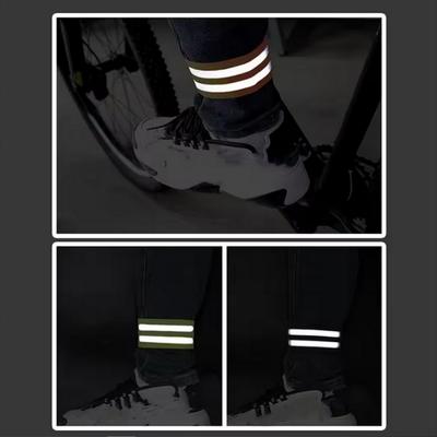 1 pièce Bande de jambe élastique pour cyclisme Bande de sécurité réglable pour bras, cheville, jambe Boucle réfléchissante de sécurité pour conduite de nuit Ceinture de sécurité pour course nocturne