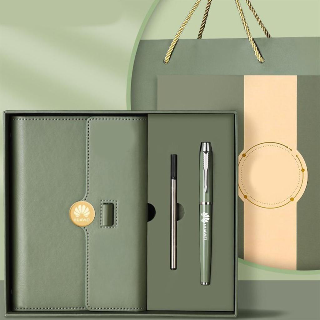 A5 Leather Loose-leaf Student Subject Notebook, Business Notepad, Diary, Work Meeting Record Book, Replaceable Inner Pages