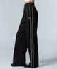 Xexymix Cooling Comfort Piping Pintuck Wide Pants Xfl2Pt1004