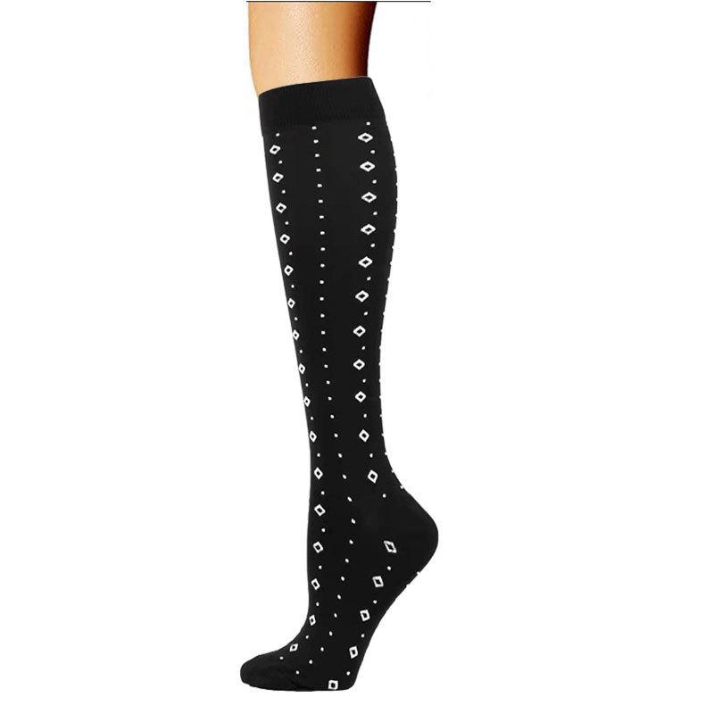 200+ Styles Compression Sports Socks for Men & Women: Breathable, Non-Slip Calf Socks for Fitness & Marathon, Individually Packaged