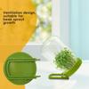 Plastic Mason Sprouting Lid With Bracket Sprouting Tray Germination Jar Lid Nursery Plate Efficient Bean Sprouting Kit