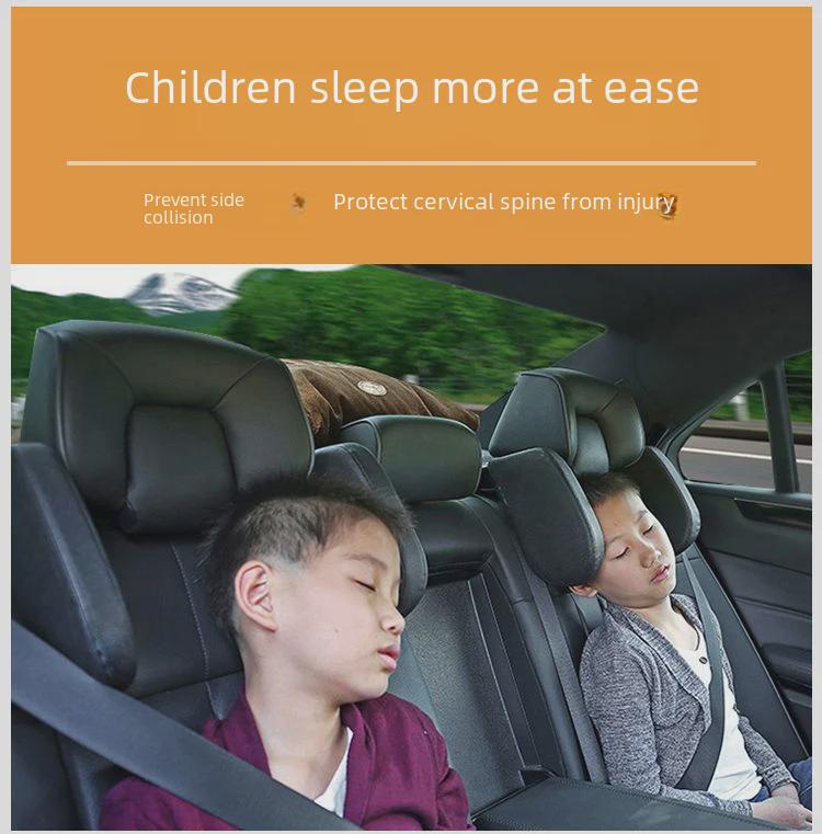 Children’s Car Side Headrest U-Shaped Neck Pillow for Cross-Border Automotive Use