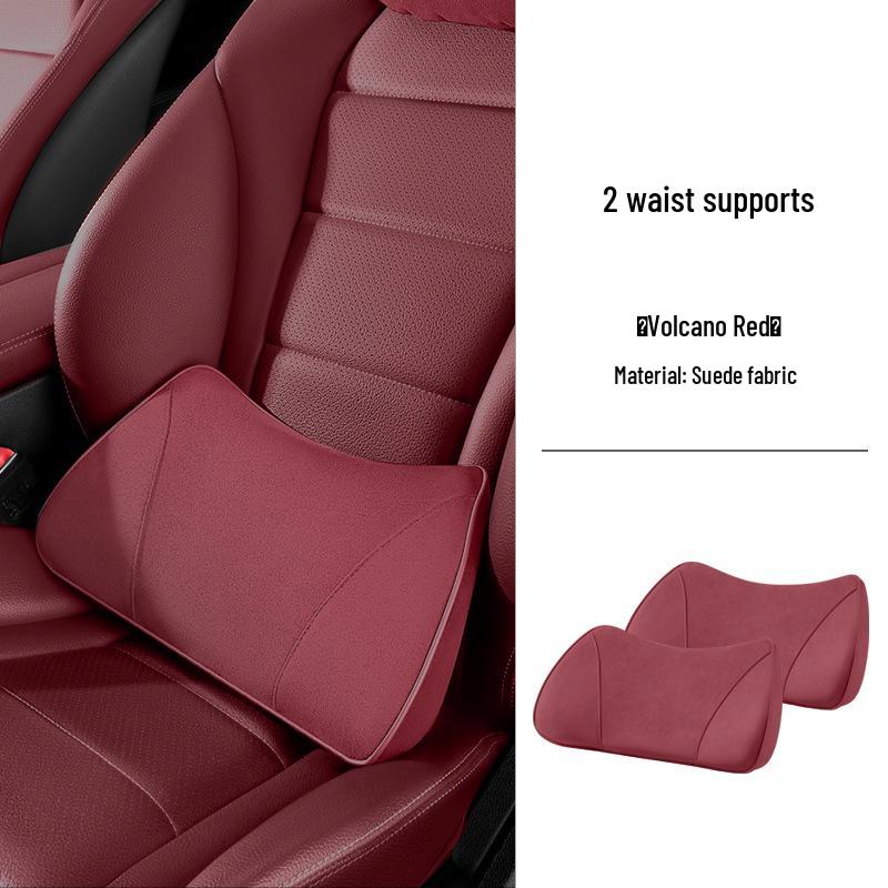 BMW 531 Series Car Headrest & Lumbar Cushion Set: Includes 31 Lumbar Support Cushions & 5 Breathable Neck Support Pillows for Enhanced Comfort.