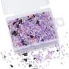 50g/Box Mixed Glass Crystal Crushed Stone Epoxy Resin Fillers Material for DIY Resin Jewelry Making Accessories Nail Art Crafts