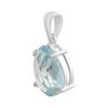 Серебряная подвеска с топазом 4.2ct (2207153)