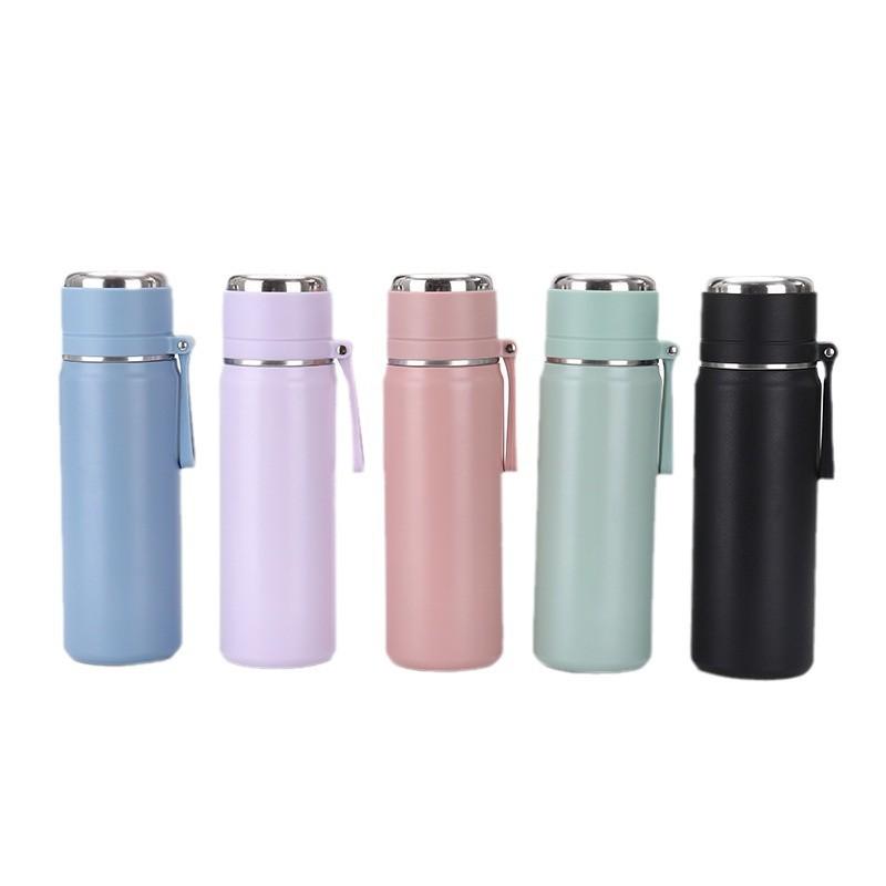 New 316 Stainless Steel Bullet Thermos Cup Double-layer Vacuum Bouncing Cup Business Gift Cup