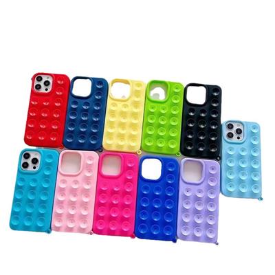 Adatto per IPhone16/15Pro Guscio Creativo in Silicone con Ventosa 13 Guscio Morbido 14 Guscio per Telefono Cellulare