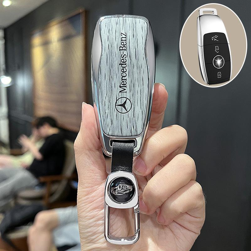 VRN2   Car Remote Key Case Cover For Mercedes Benz A C E S G Class GLC CLE CLA GLB GLS W177 W205 W213 W222 X167 AMG