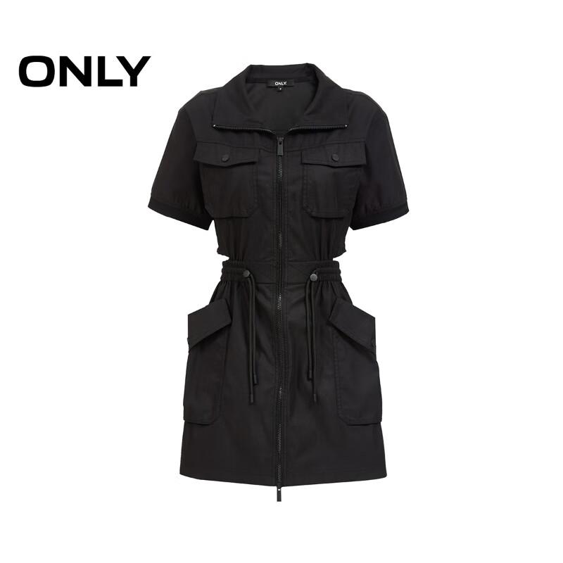ONLY Women's Techwear Multi-Pocket A-Line Short Dress