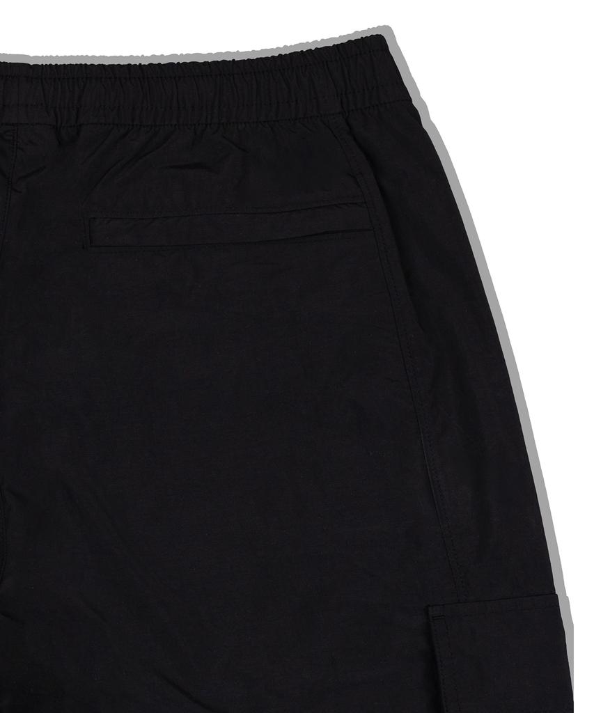 WACKY WILLY Nylon Cargo Track Pants Black