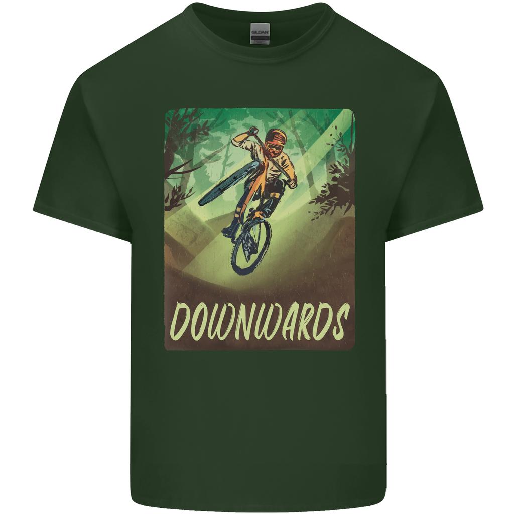 Downhill Mountain Biking DH Cycling Bicycle Unisexs Light Cotton TShirt