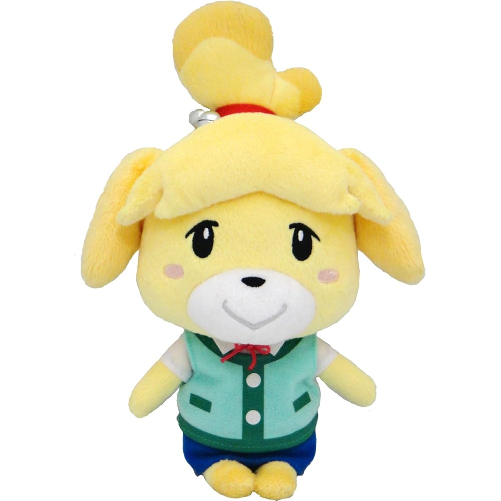 San-ei Trading Animal Crossing All Star Collection Isabelle Plush Toy 15x11x23cm