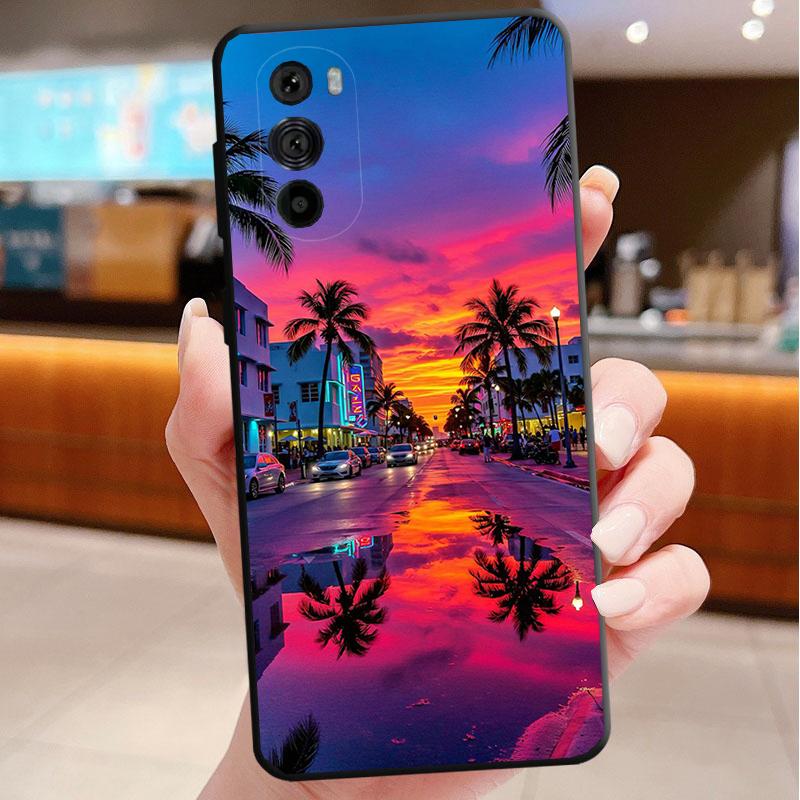 Phone Case For Motorola Edge 50 40 Pro 60 50 40 30 Ultra Neo Fusion Moto G Play G Stylus G Power G Greece Turkey Italy Scenery