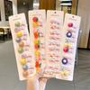 Hair Clips for Baby Girls 10PCS Non-Slip Candy Color Hairpins Cute Princess Hair Barrettes Set Toddler Sweet Headdress