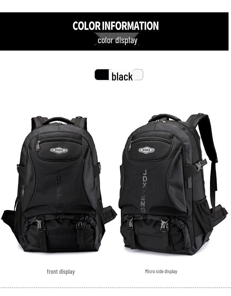 Herren Multifunktionaler Rucksack mit großem Fassungsvermögen für Outdoor-Reisen, Bergsteigen und Geschäftsreisen