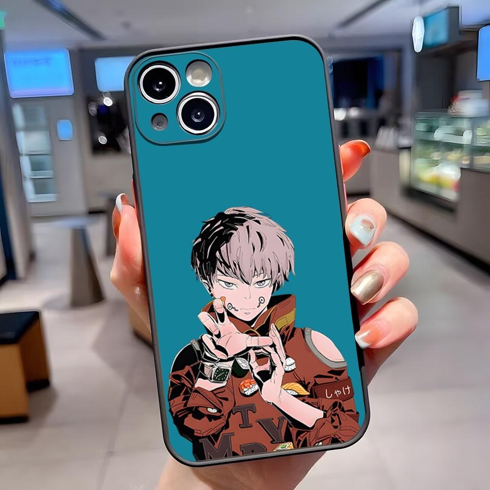 Jujutsu Kaisen Anime Inumaki Toge Phone Case Matte Translucent For IPhone 15 Pro 16 Pro Max 13 11 12 14 Xs X Xr 7 8 Se Cover