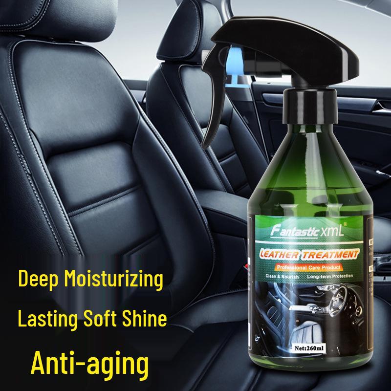 

Питательное и пылеотталкивающее полирующее покрытие для кожаного салона - Нежирный реставратор