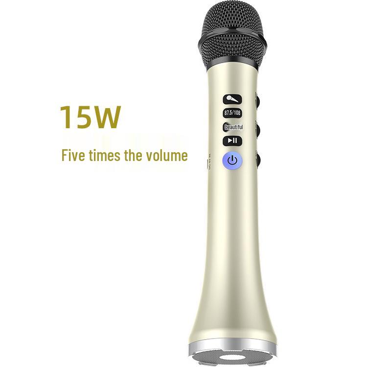 

Happy Together L-698 Bluetooth Мікрофон-динамік для караоке на відкритому повітрі