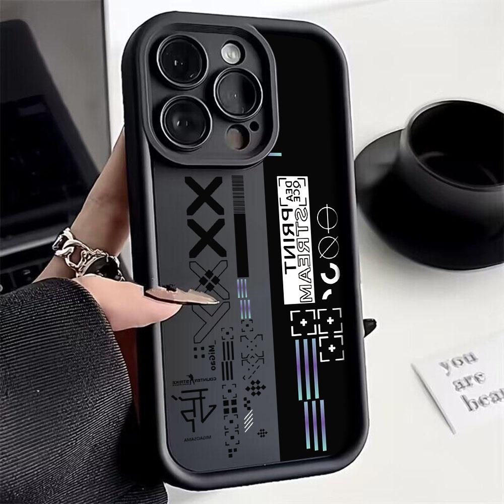

Чехол для телефона Hot Game Counter Strike CS GO для IPhone 16 15 14 13 12 11 Pro Max Mini XR XS X 7 8 Plus Мягкая задняя крышка из ТПУ iPhone 7(8)Plus