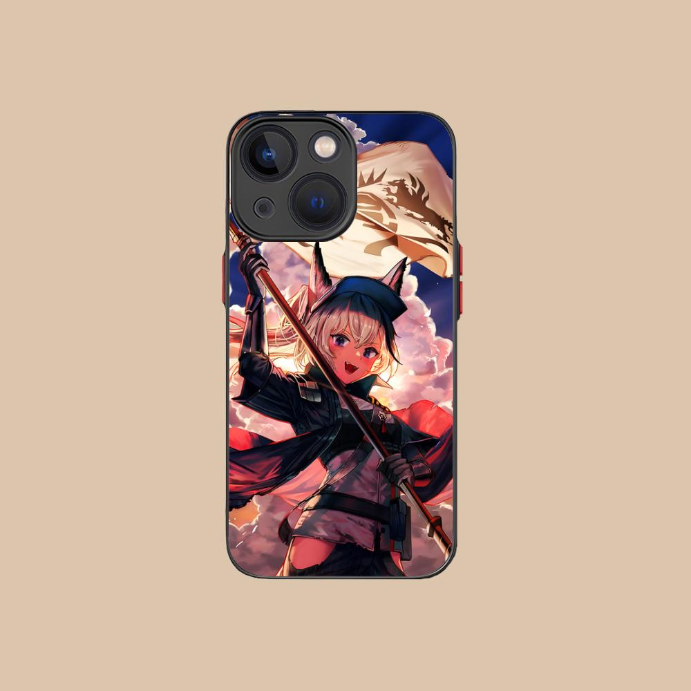 Arknights Grani Silicone Mobile Phone Case for iPhone 17 16 15 14 13 12 11 X XR XS Air Pro Max Plus Mini Colorful Cover