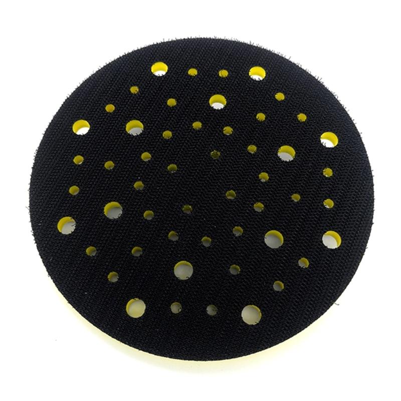Heat Resistant Heavy Duty 6" Sanding Base Plate 54 Hole Airflow Design Grinder Dust Removal System Suitable for Grinders