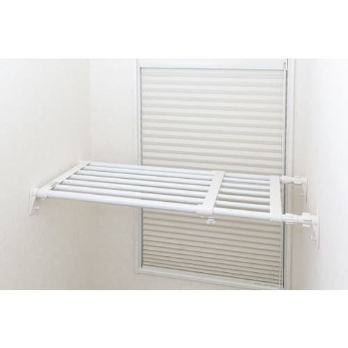 Sekisui Plastics Co., Ltd. Sekisui Tension Shelf, Super Strong Multi-Rack S, Mounting Range: Width 65-95cm, Depth 33cm