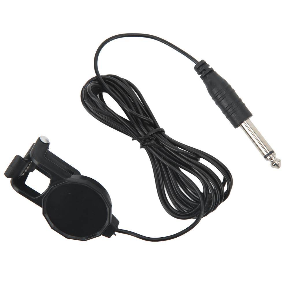 Kunststoff Tonabnehmerklemme Freie Öffnung Tonabnehmerclip Akustisches Saiteninstrument Schalllochklemme