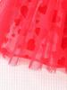 Girls Dress Age 4-7 Years Unicorn Print Summer Dress Kids Princess Tulle Party Dress for Little Girl Birthday Outfit