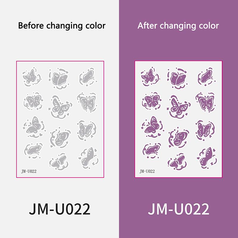 1Pcs Uv Fluorescent Temporary Tattoo, Waterproof Luminous Fake Tattoo Summer Outdoor Tattoos