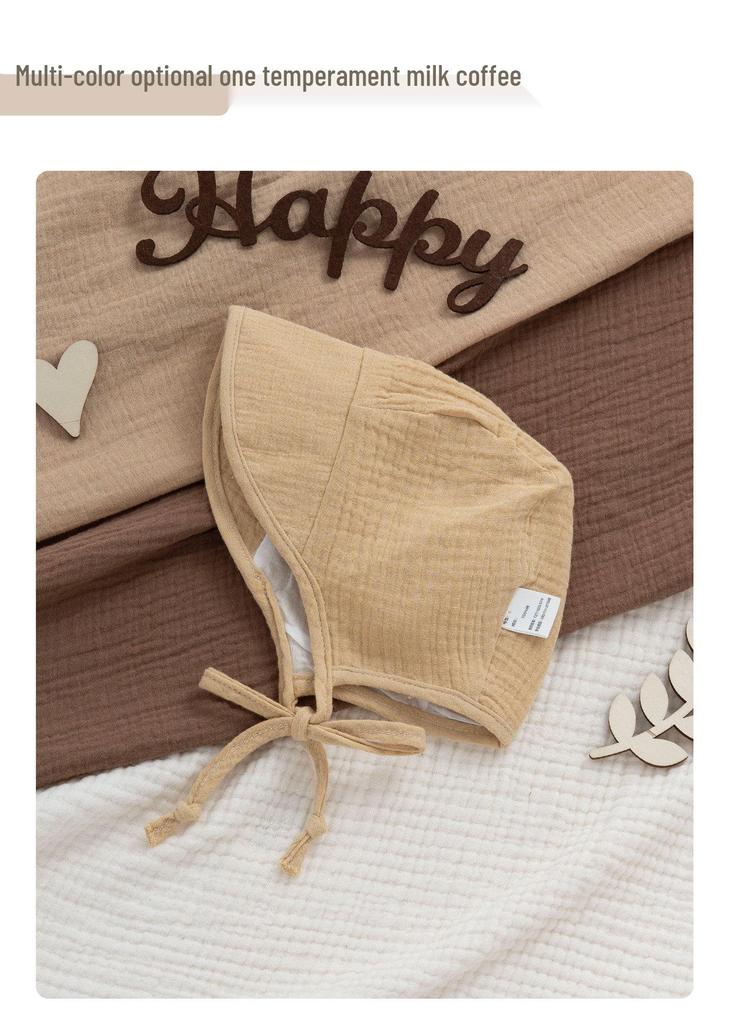 Adjustable Baby Sun Hat: Breathable Wide-Brim with Strap for Boys & Girls